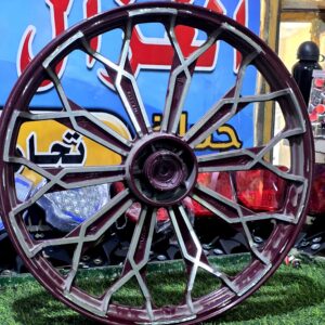 جنط امامي عنكبوت خمري