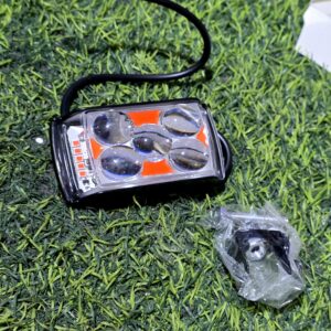 كشاف 5 عين شفاف مربع