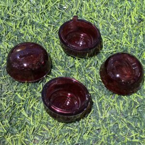 طقم بلورات غماز فنجان خمري