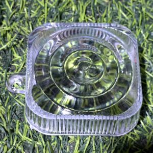 بلورة غماز برت ابيض شفاف