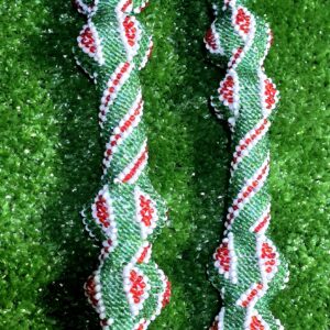 دوز جيايا خرز قصير اخضر