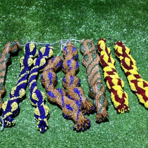 خرز حيايا قصير اصفر محلا