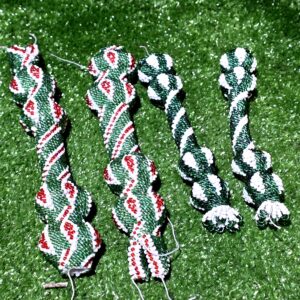 خرز حيايا قصير اخضر محلا