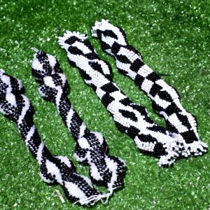 جوز حيايا خرز قصير ابيض