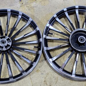 طقم جنط سكين اسود