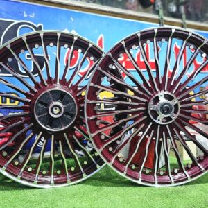 طقم جنط رنج خمري دسكين