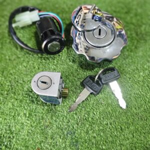 طقم قفال برت غطا مدور نكل