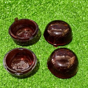 طقم بلورات غماز فنجان خمري